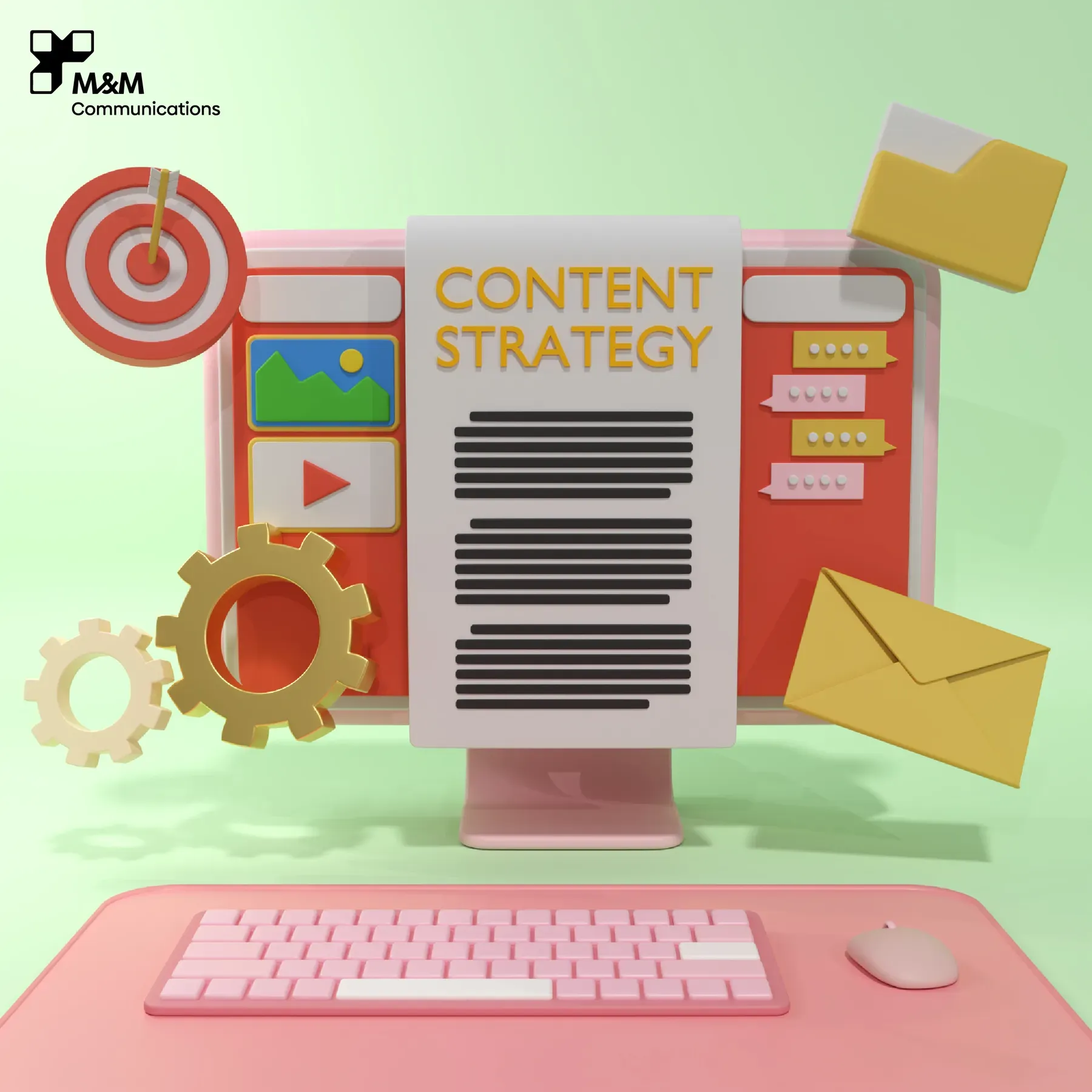 构建多平台内容策略：网站、Facebook、TikTok、Instagram