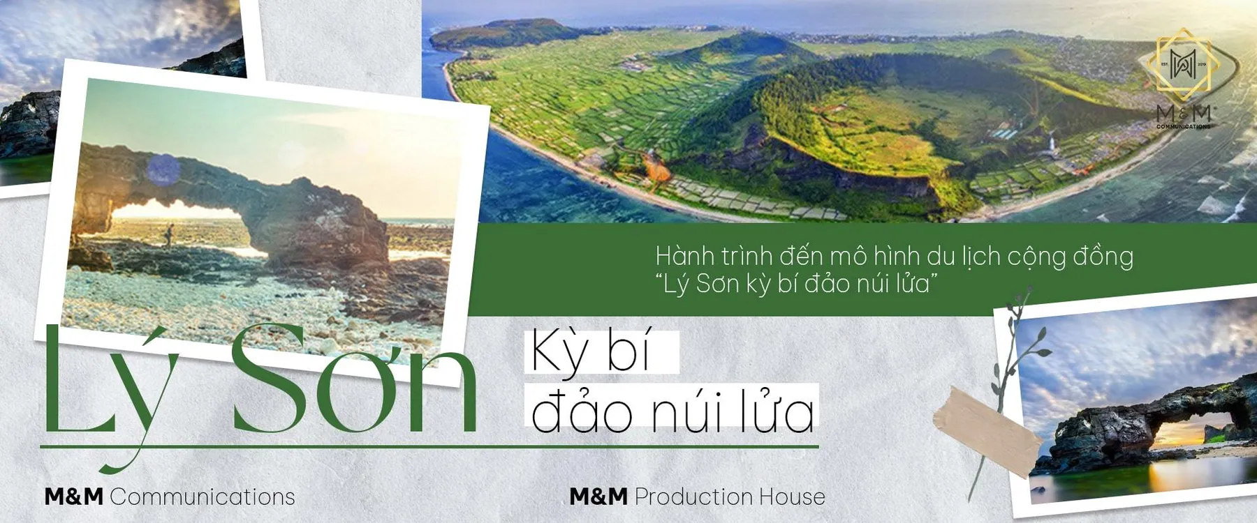 前往社区导游旅游模式“KY BI DAO NUI LUA LY SON”