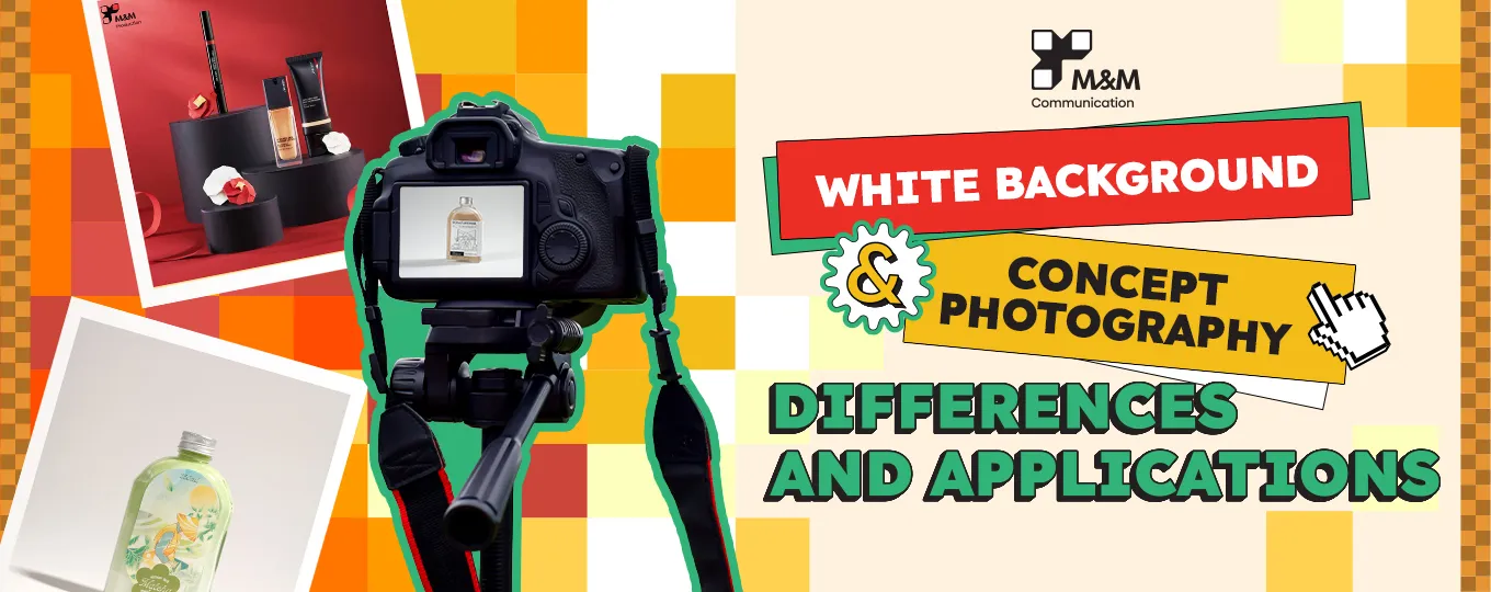 白色背景和概念摄影 - 区别与有效应用