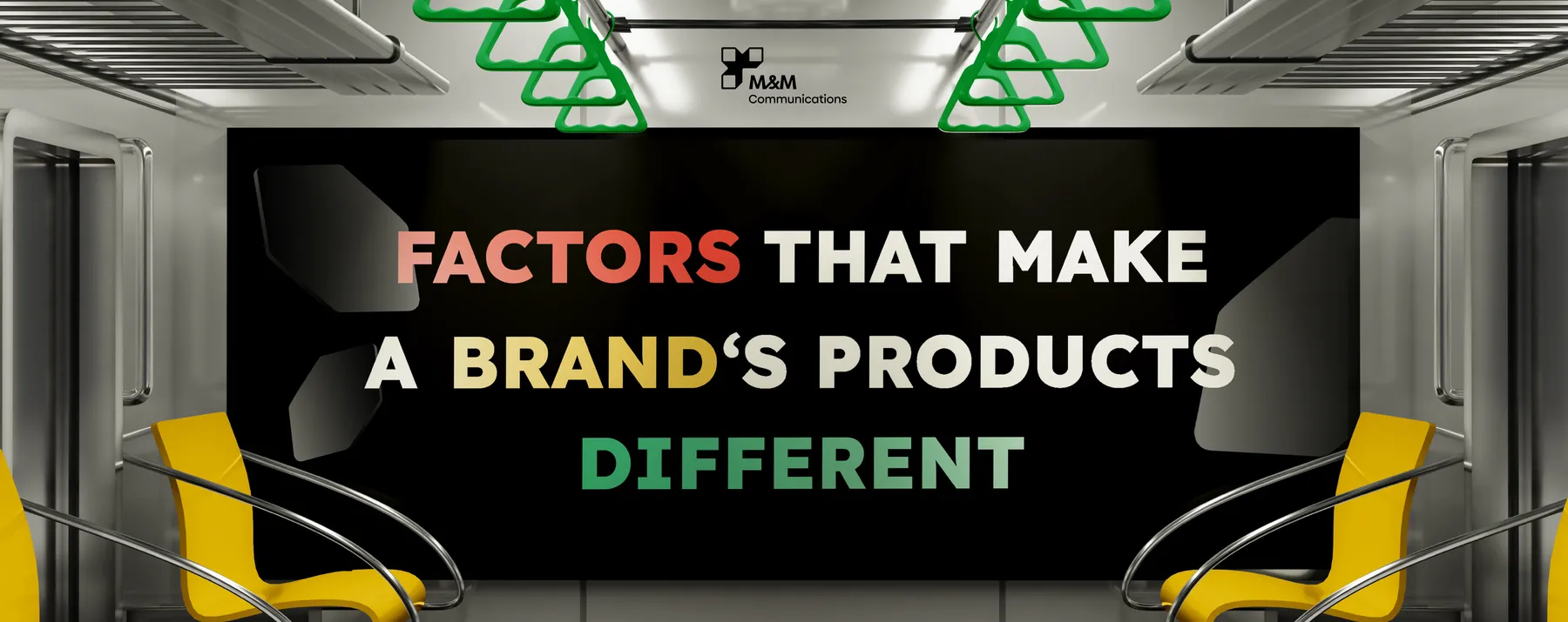 FACTORS THAT MAKE A BRAND'S PRODUCTS DIFFERENT