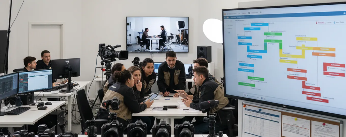 视频制作工作流程：简化流程，确保高质量专业内容